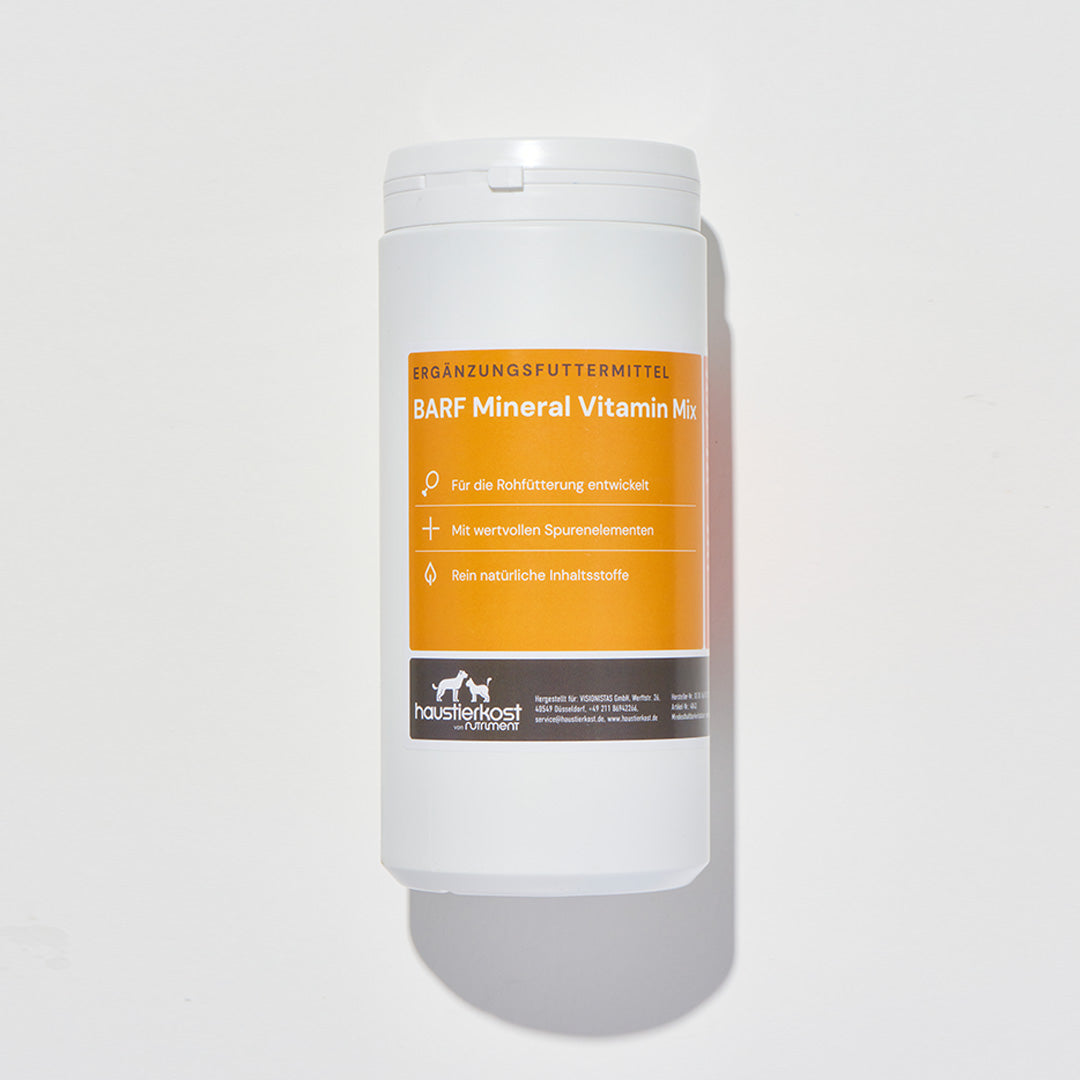 BARF Mineral Vitamin Mix 1 kg natürliche Zutaten für Hunde