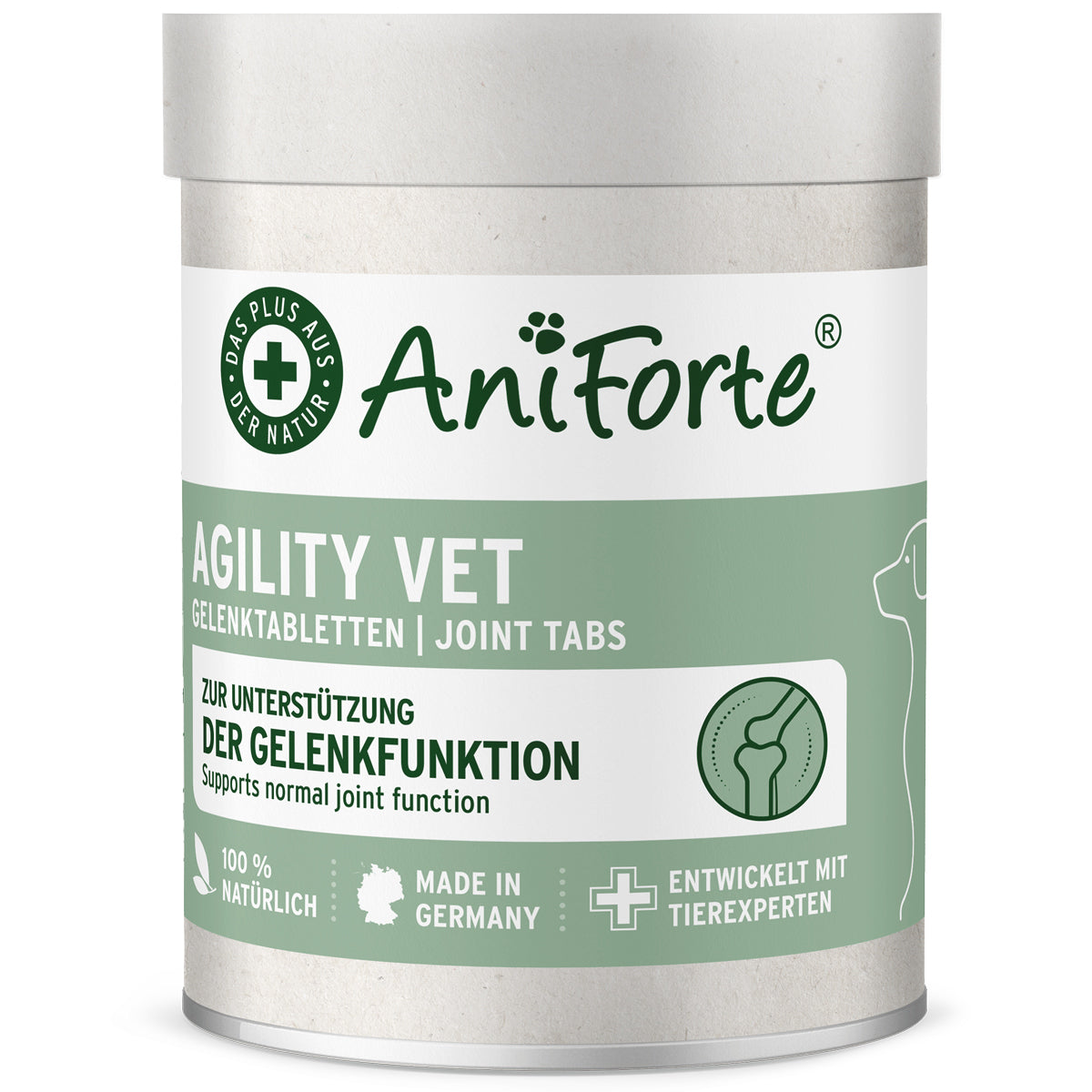 AniForte® AgilityVET Gelenktabletten, 120 Stück - haustidepoterkost.com®