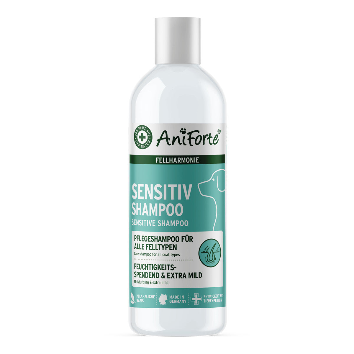 AniForte® Fellharmonie Shampoo Sensitiv, 200 ml - haustidepoterkost.com®