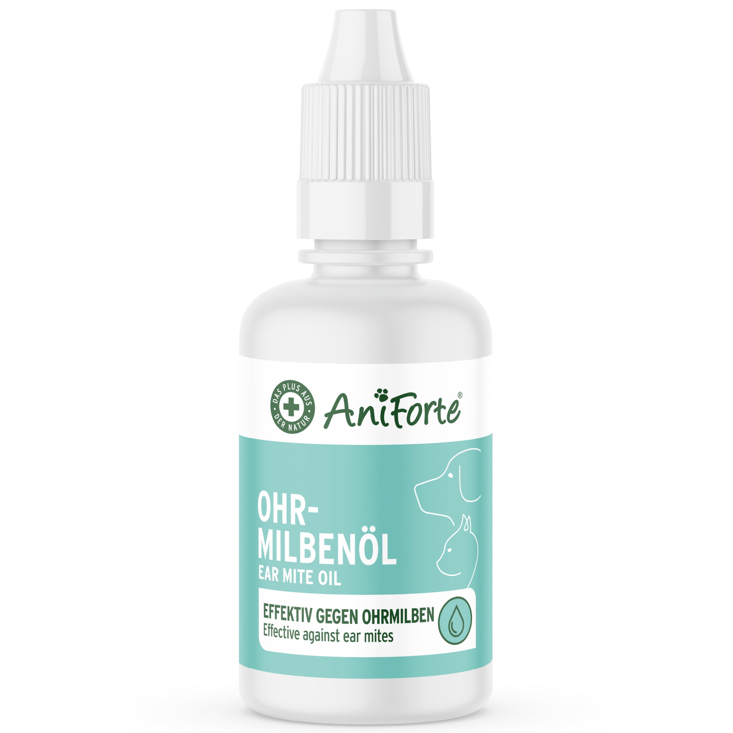 AniForte® Ohrmilbenöl, 20 ml - haustidepoterkost.com®