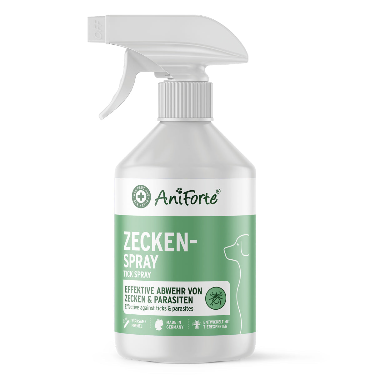 AniForte® Zeckenspray 250 ml für Hund zum Schutz vor Zecken