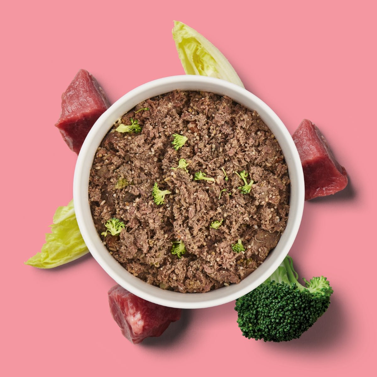 Nutriment Schonend gegartes Frischemenü Rind, Chicorée & Brokkoli - haustidepoterkost.com®