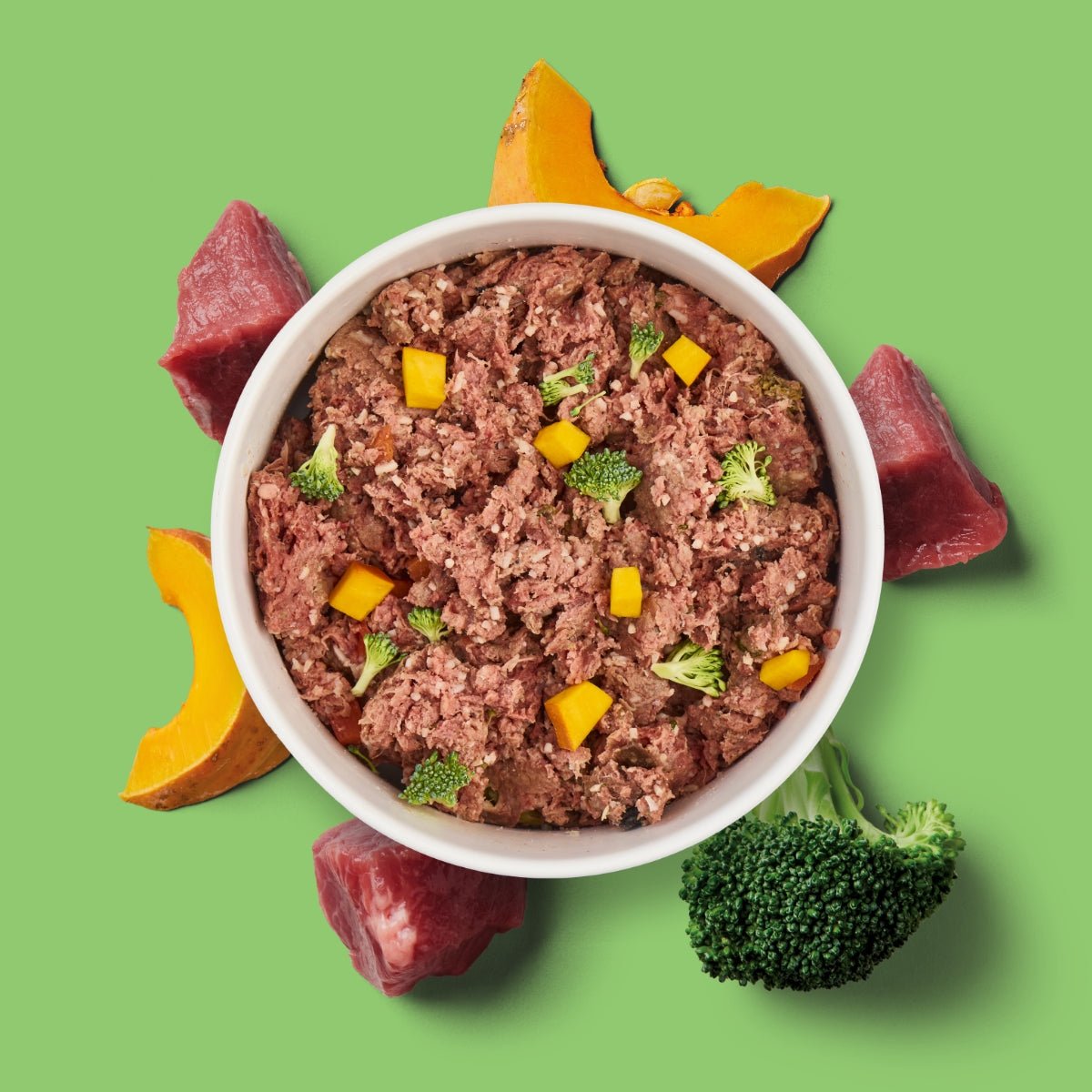 Nutriment Schonend gegartes Frischemenü Lamm, Kürbis & Brokkoli - haustidepoterkost.com®