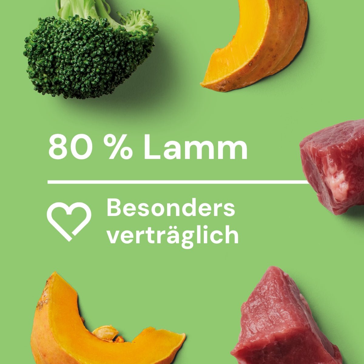 Nutriment Schonend gegartes Frischemenü Lamm, Kürbis & Brokkoli - haustidepoterkost.com®