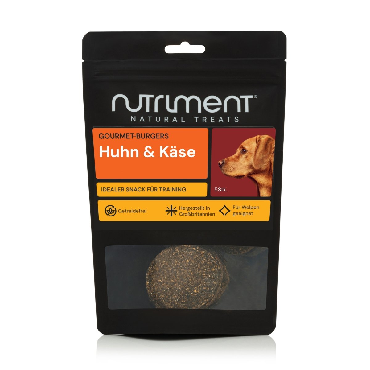 Nutriment Gourmet-Burgers-Huhn & Käse - haustidepoterkost.com®