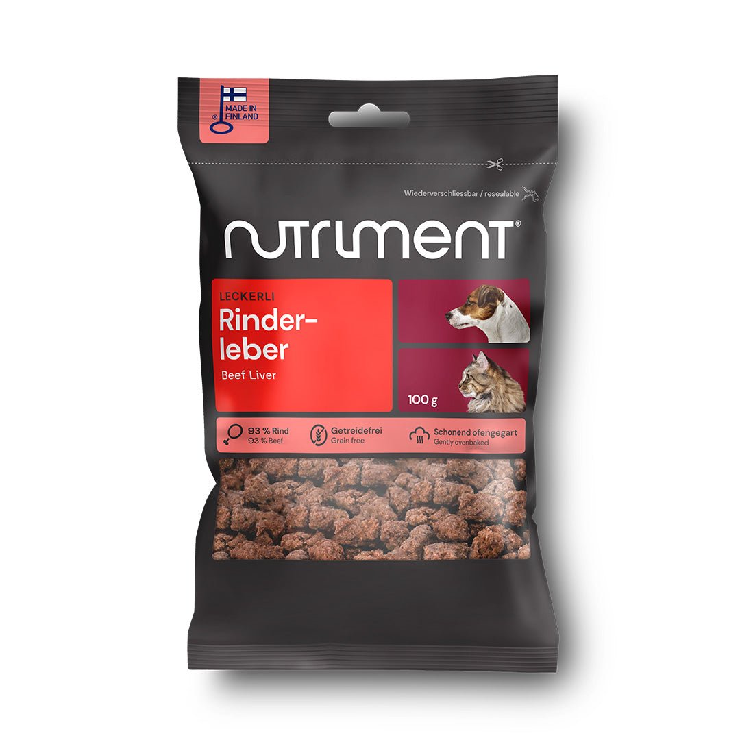 Nutriment Leckerli Rinderleber - haustidepoterkost.com®