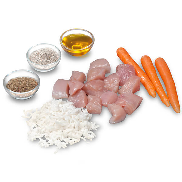 proCani Huhn Menü - frisch und fertig - haustidepoterkost.com®