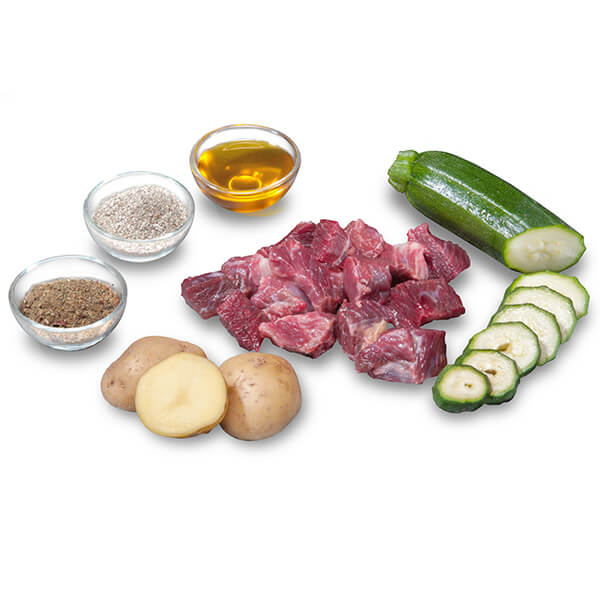 proCani Pferd Menü - frisch und fertig - haustidepoterkost.com®