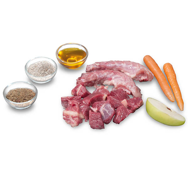 proCani Welpen Komplettmenü Rind - haustidepoterkost.com®