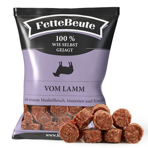 FetteBeute Lamm Nuggets 800g - haustidepoterkost.com®