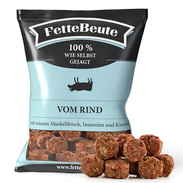 FetteBeute Rind Nuggets 800g - haustidepoterkost.com®