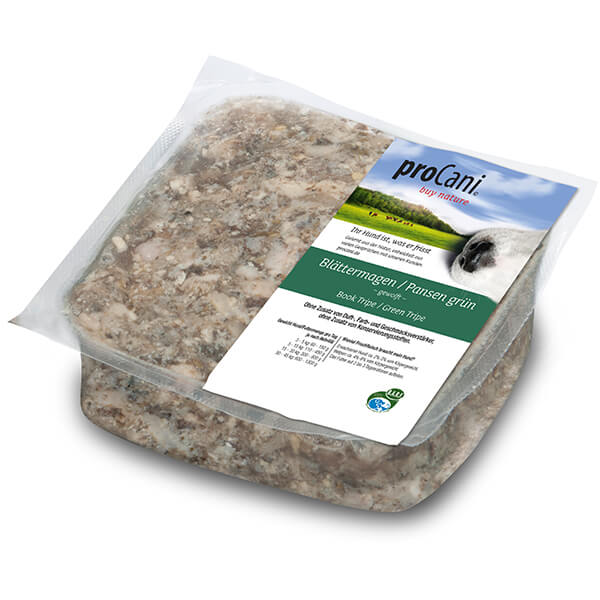 proCani Blättermagen / Pansen grün - haustidepoterkost.com®