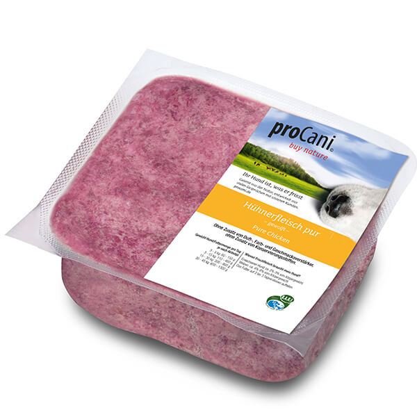 proCani Hühnerfleisch - haustidepoterkost.com®