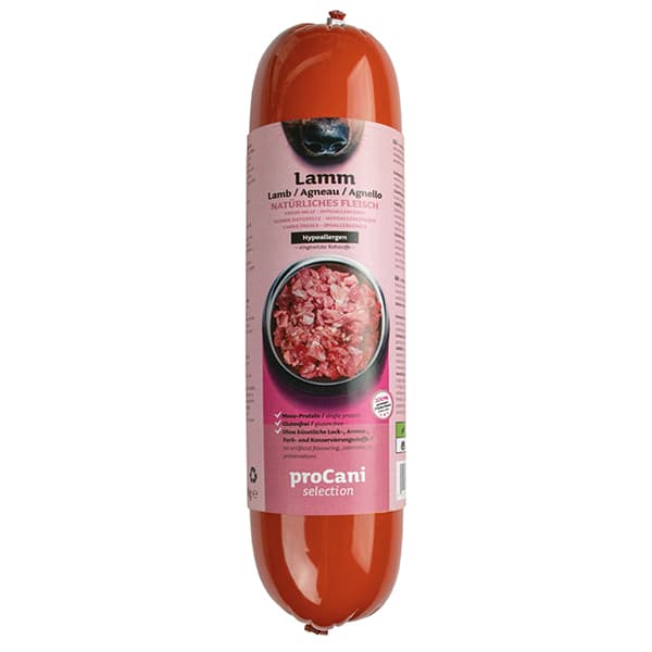 proCani selection "Lamm" Hypoallergen (Kochwurst) - haustidepoterkost.com®