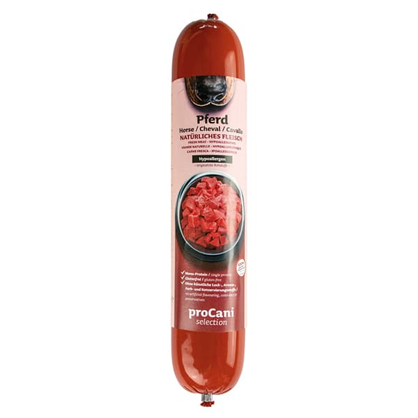 proCani selection "Pferd" Hypoallergen (Kochwurst) - haustidepoterkost.com®