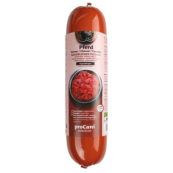 proCani selection "Pferd" Hypoallergen (Kochwurst) - haustidepoterkost.com®