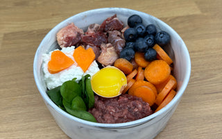 Rezept: BIO-BARF Menü für Hunde - haustidepoterkost.com