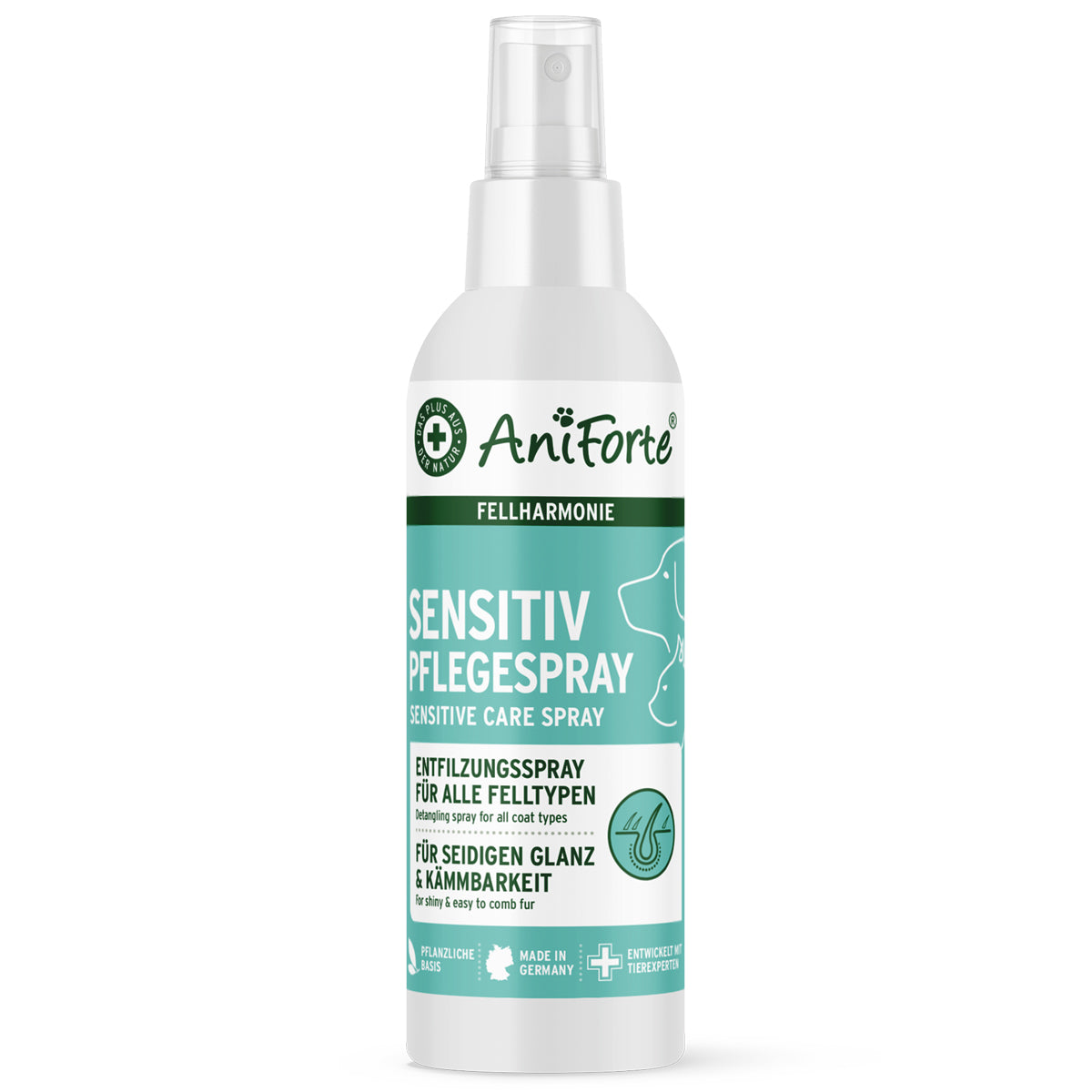 AniForte® Fellharmonie Pflegespray Sensitiv, 200 ml - haustidepoterkost.com®