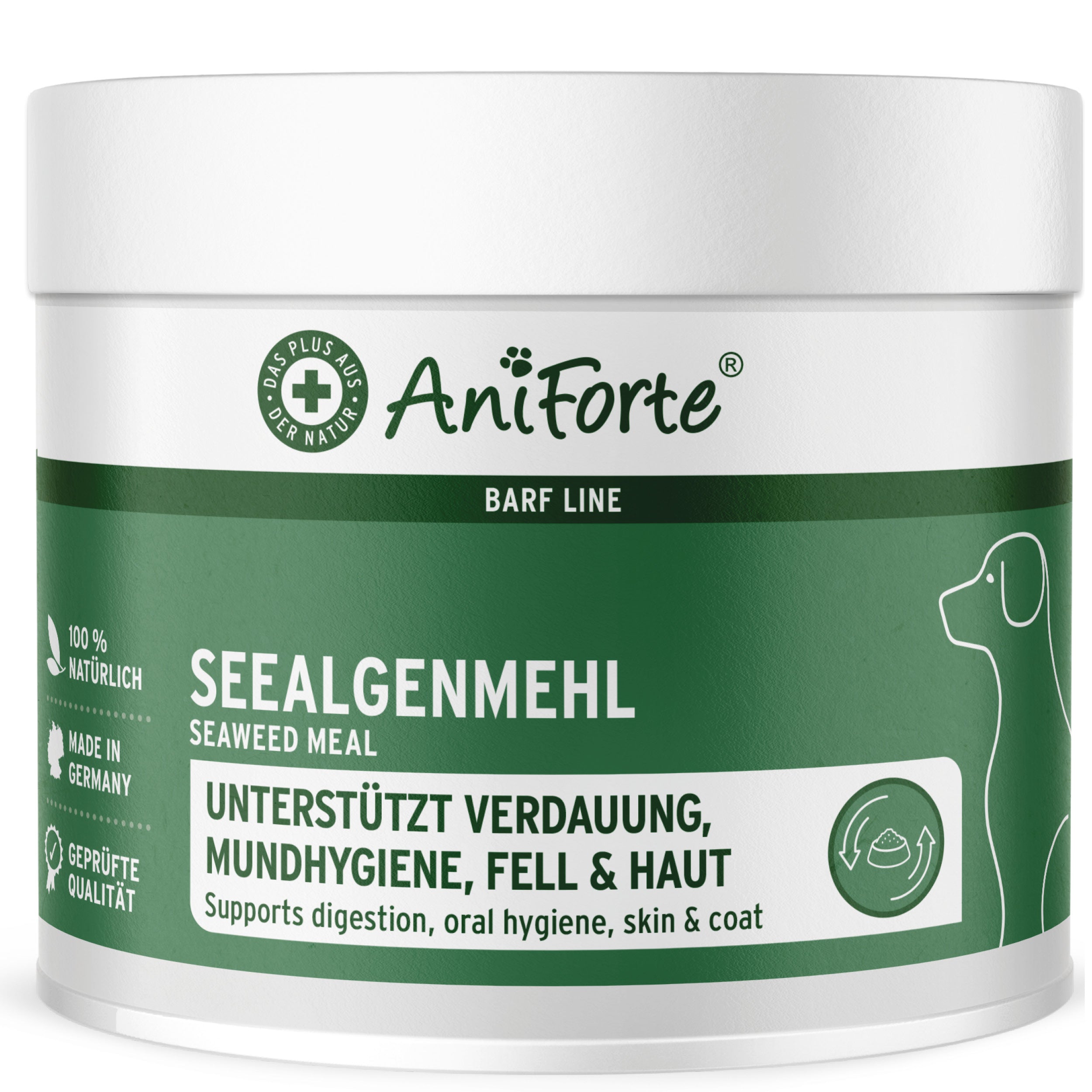 AniForte® BARF-Line Seealgenmehl, 250 g - haustidepoterkost.com®