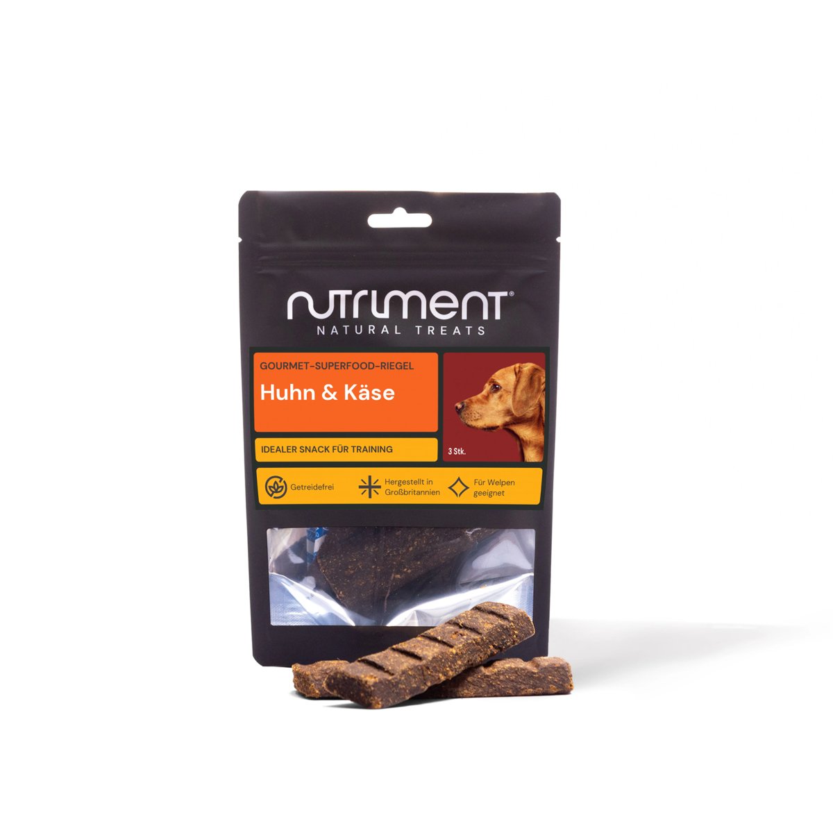 Nutriment Gourmet-Superfood-Riegel-Huhn & Käse - haustidepoterkost.com®