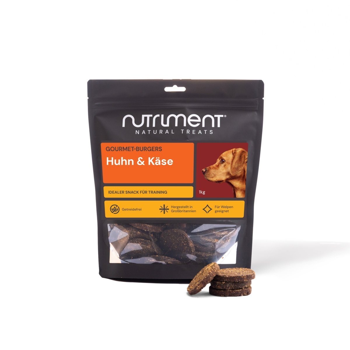 Nutriment Gourmet-Burgers-Huhn & Käse - haustidepoterkost.com®