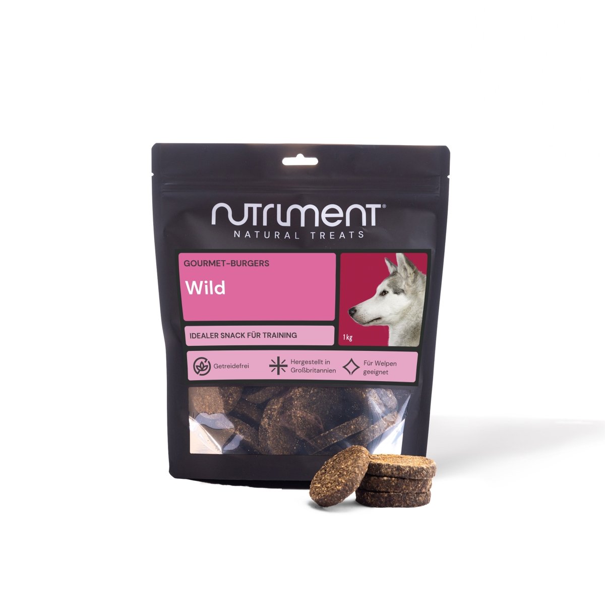 Nutriment Gourmet-Burgers-Wild - haustidepoterkost.com®