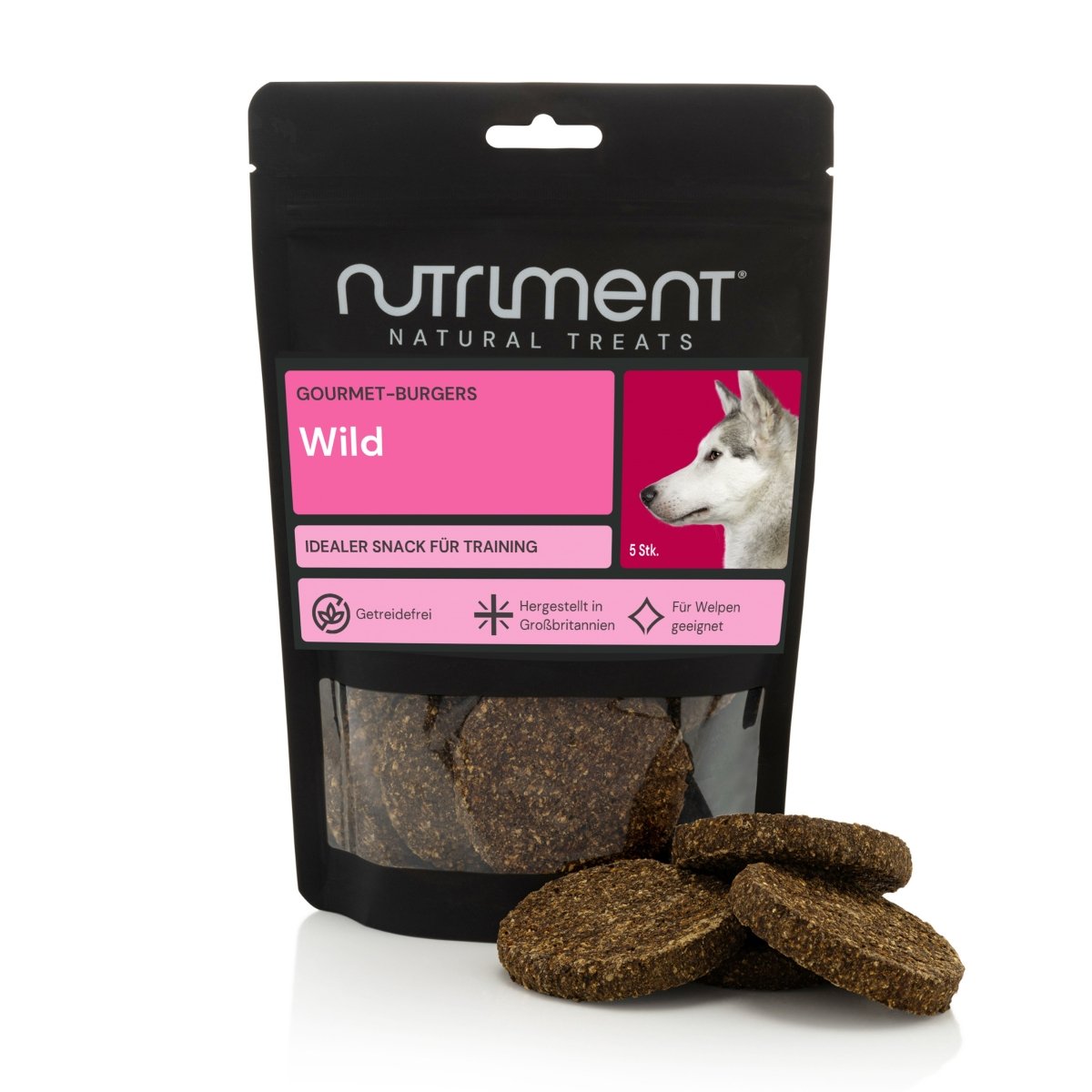 Nutriment Gourmet-Burgers-Wild - haustidepoterkost.com®