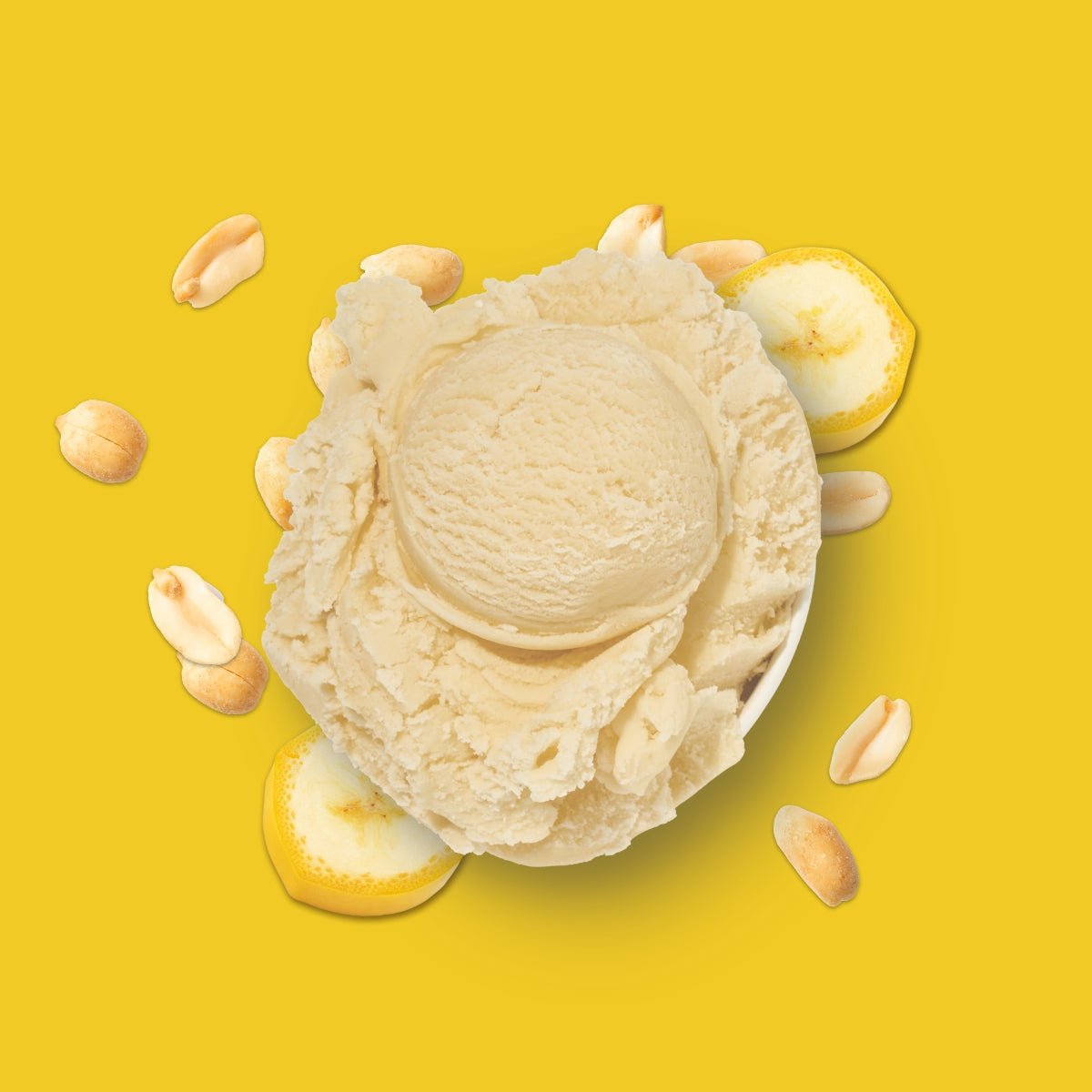 Nutriment HundeEis Banane & Erdnuss - haustidepoterkost.com®