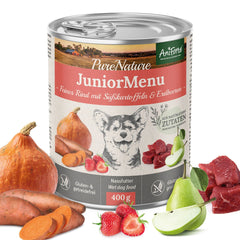 AniForte® Nassfutter JuniorMenue "Feines Rind"