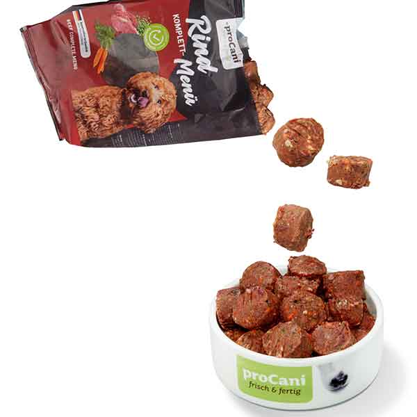 proCani Rind Komlettmenü Nuggets - haustidepoterkost.com®